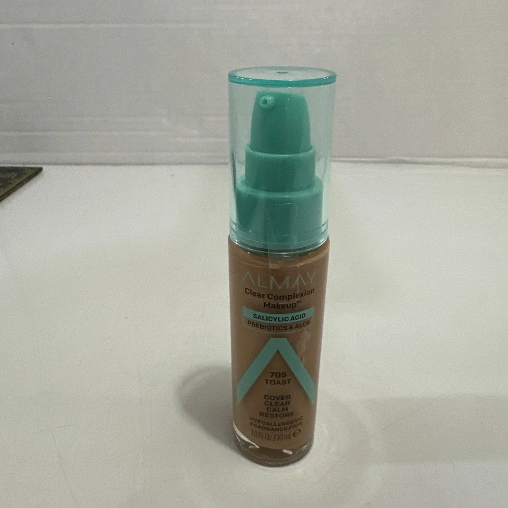 Almay Clear Complexion Acne Foundation,Cruelty Free, #705‎ Toast New